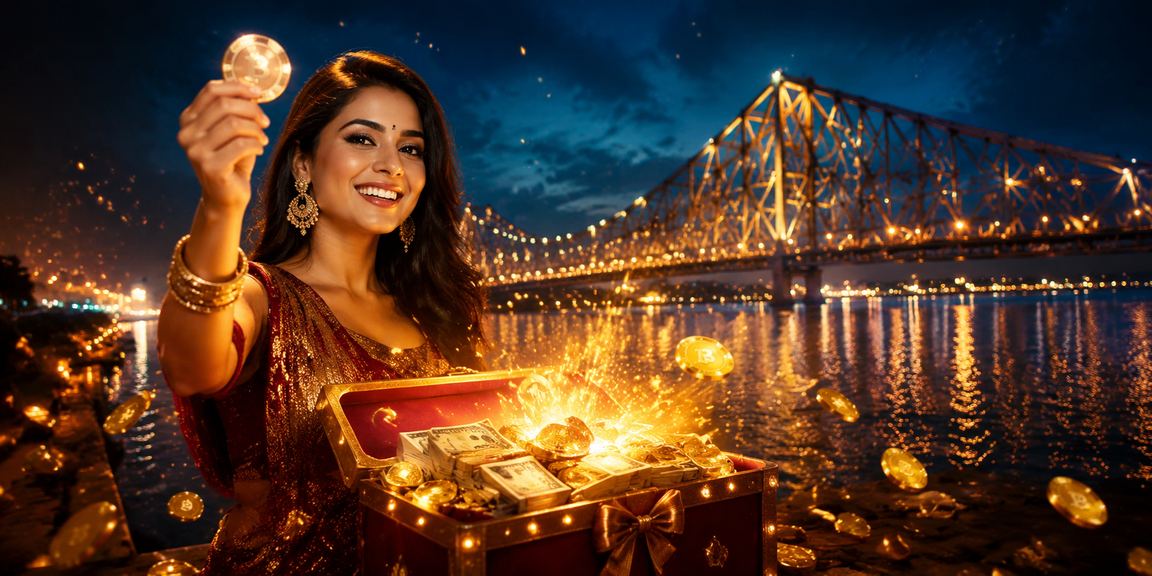 Kolkata nightlife with casino entertainment and rupees